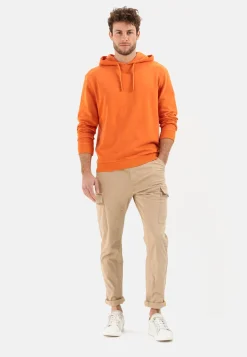 Hoodie aus reiner Baumwolle