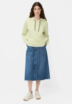Hoodie aus reiner Baumwolle