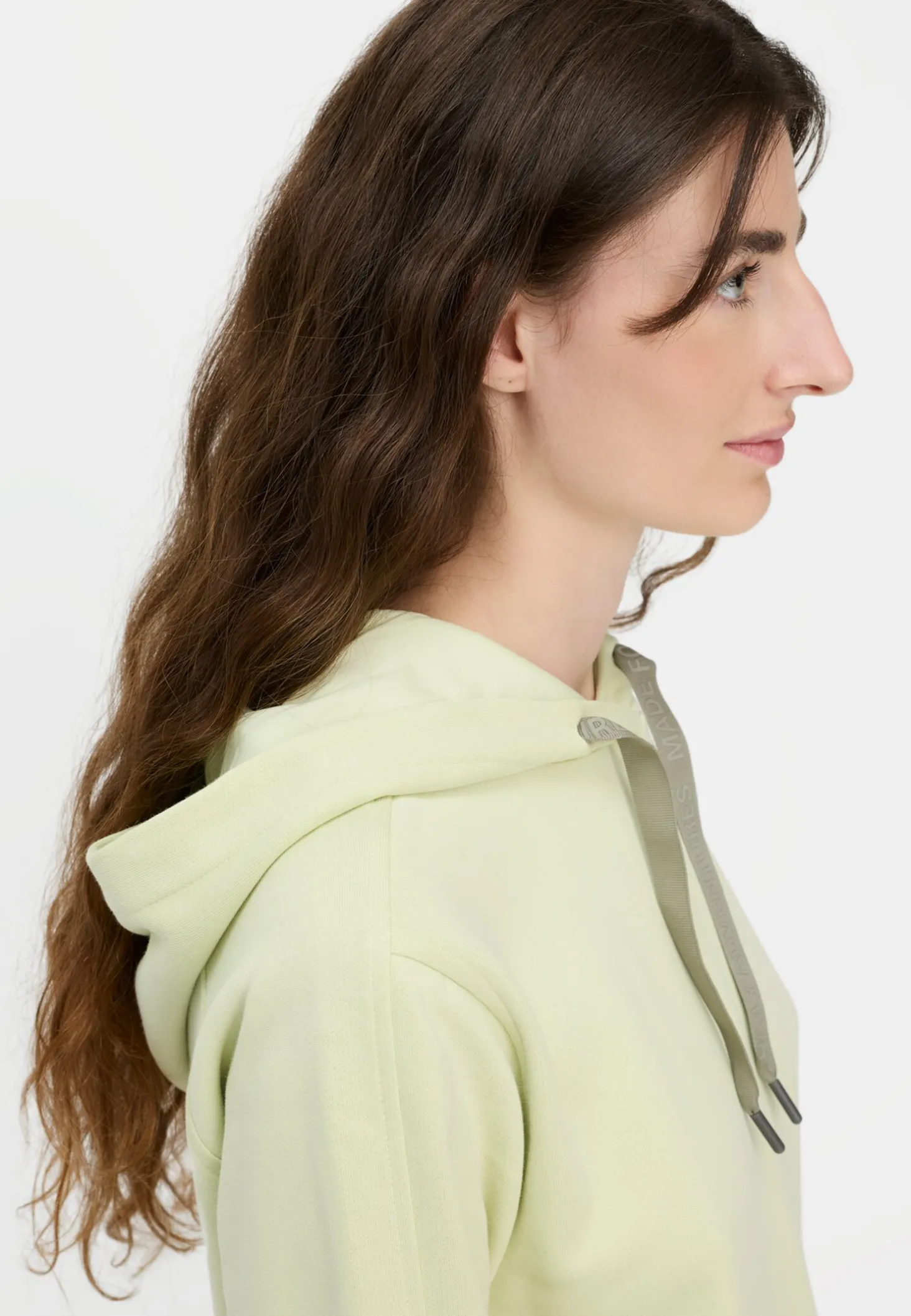 Hoodie aus reiner Baumwolle