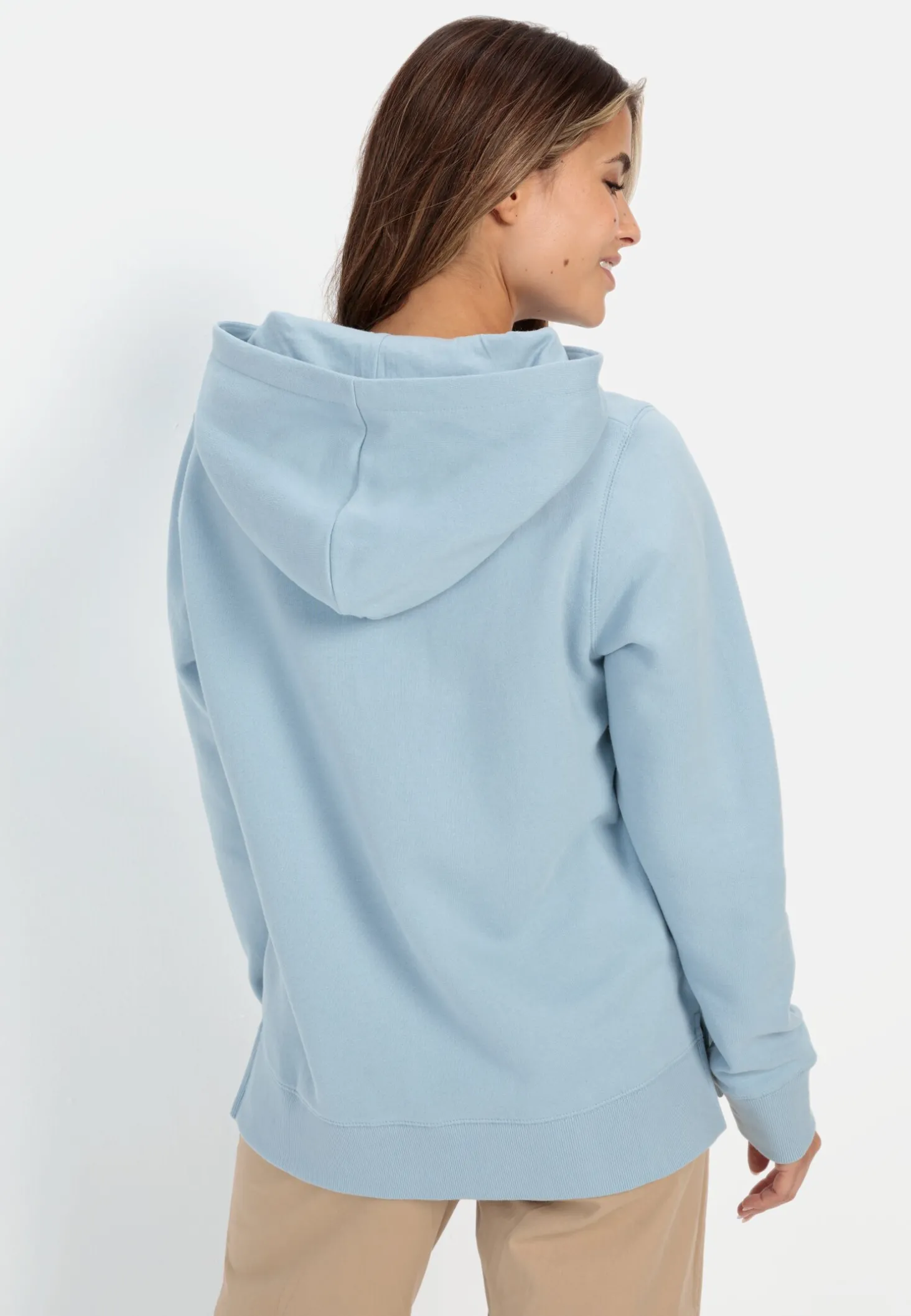 Hoodie aus reiner Baumwolle