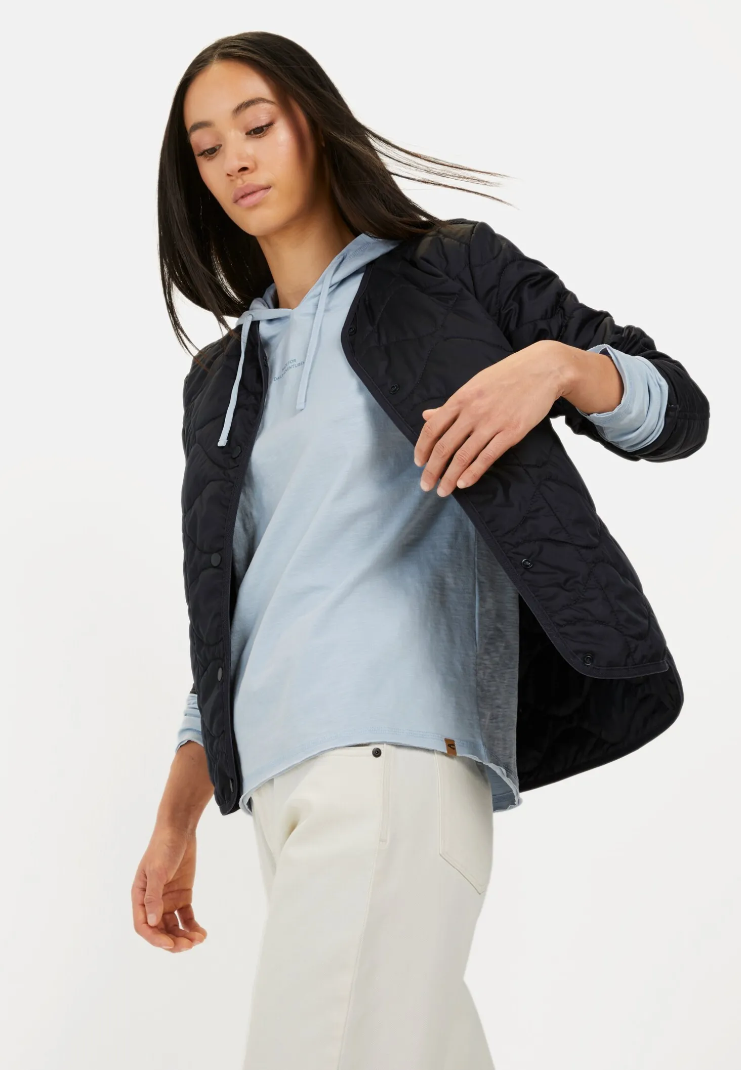 Hoodie aus reiner Baumwolle