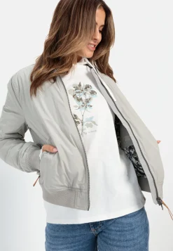 Hoodie mit Print aus Organic Cotton