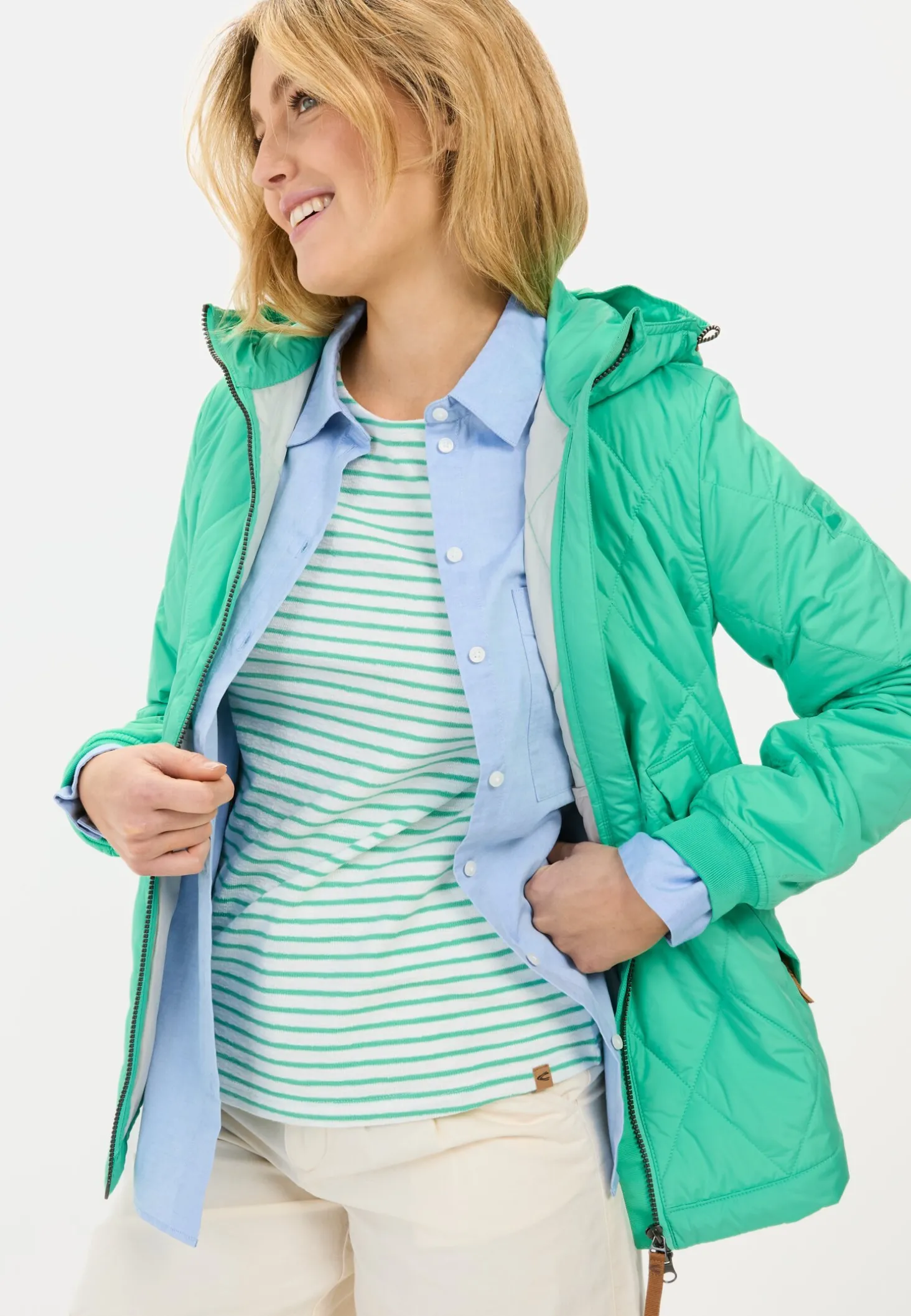 Jacke mit Diamant Steppung