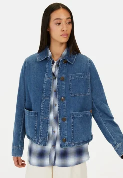 Jeansjacke aus Baumwolle