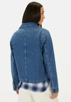 Jeansjacke aus Baumwolle