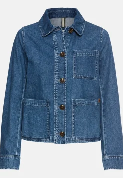 Jeansjacke aus Baumwolle