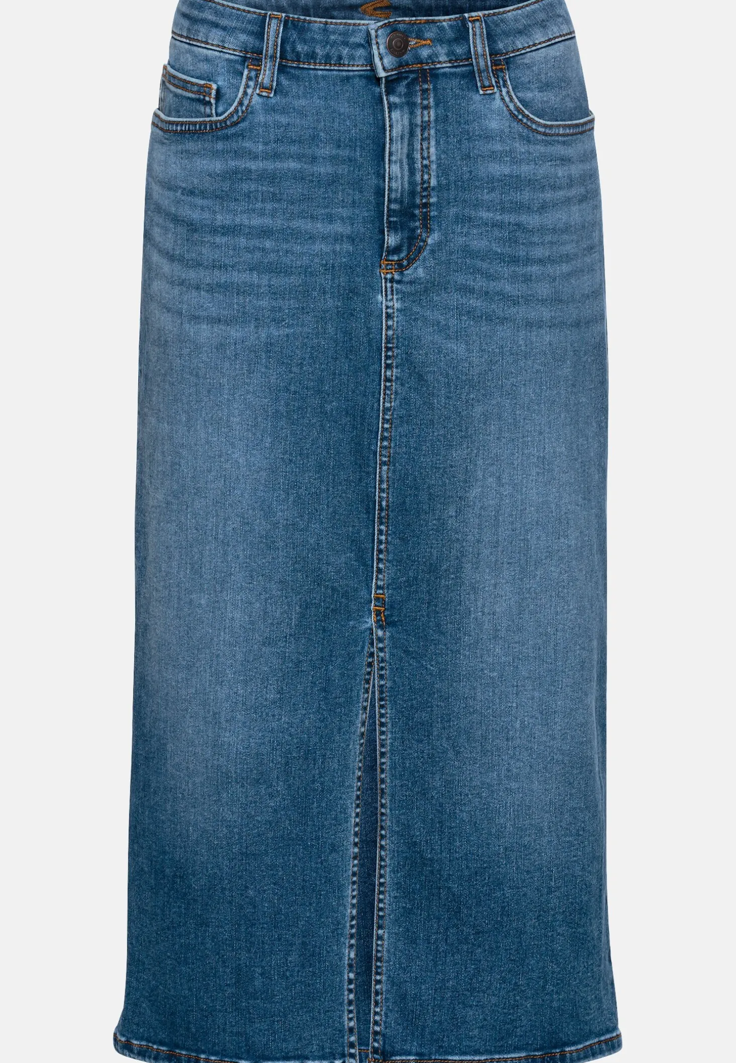 Jeansrock im Used-Look