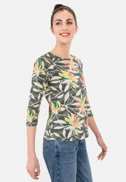 Jersey T-Shirt mit Allover-Print