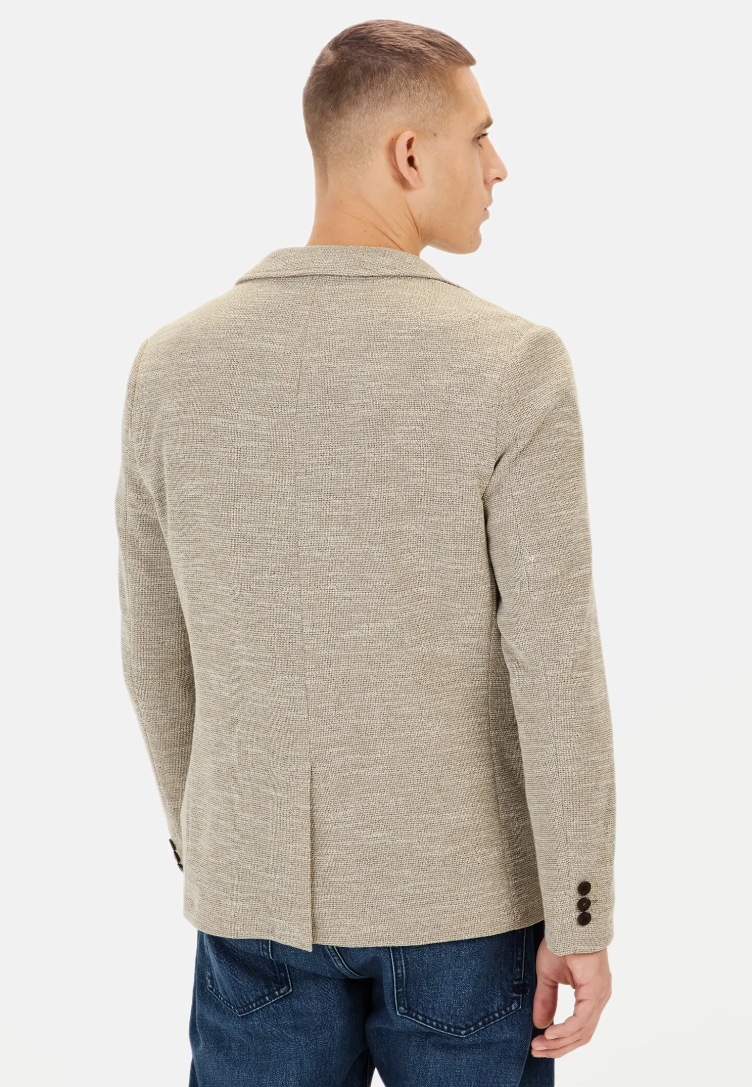 Jersey-Sakko mit 2-Knopf-Verschluss