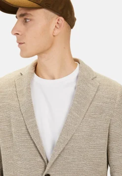 Jersey-Sakko mit 2-Knopf-Verschluss