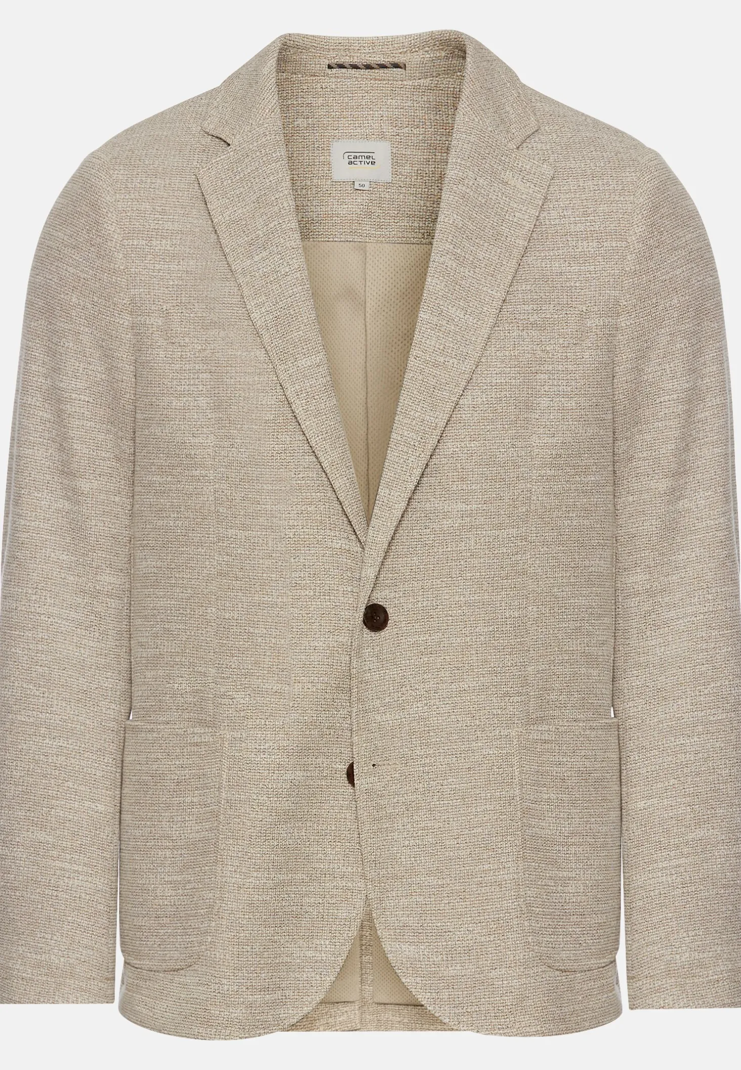Jersey-Sakko mit 2-Knopf-Verschluss