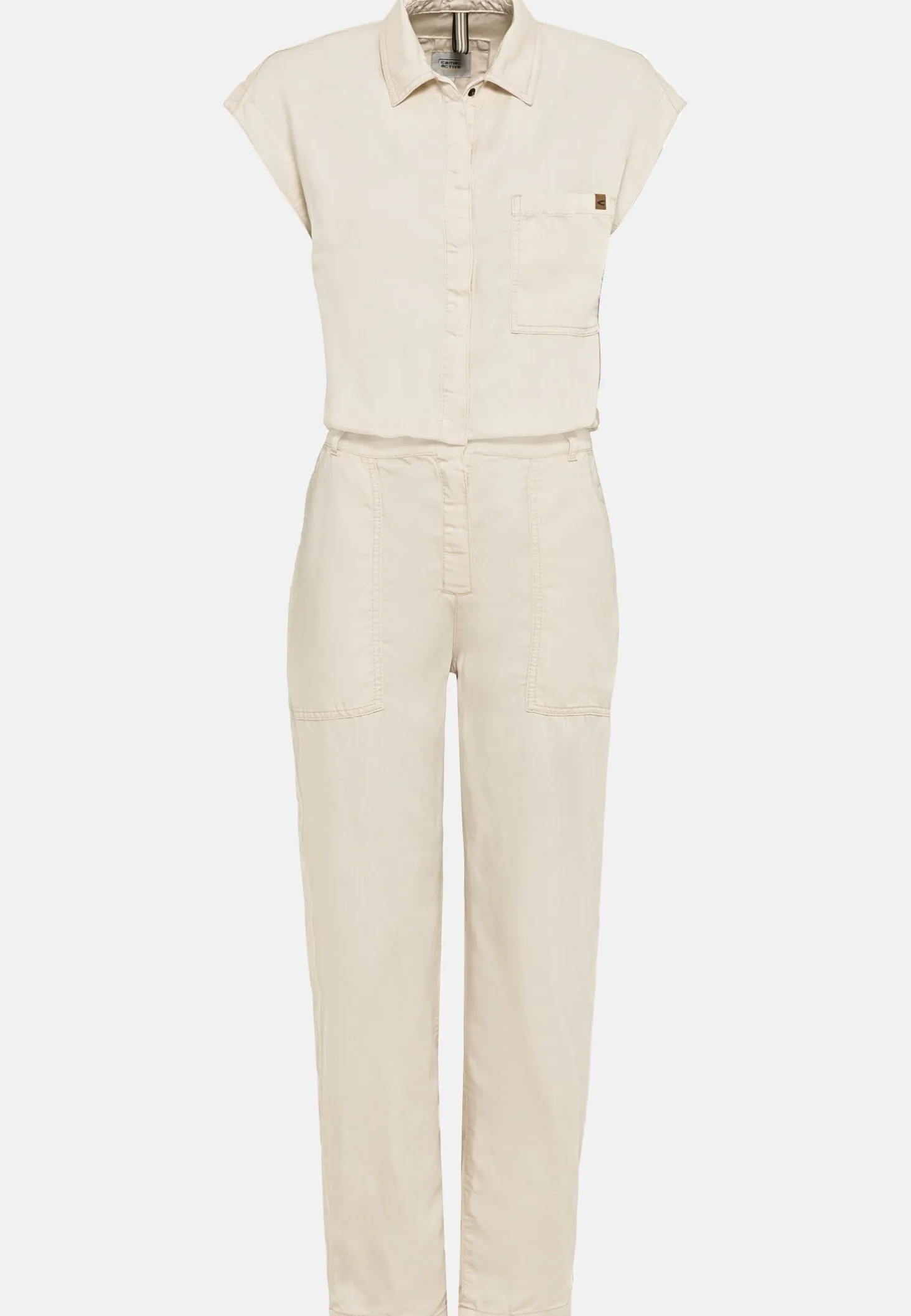 Jumpsuit aus einem Leinenmix