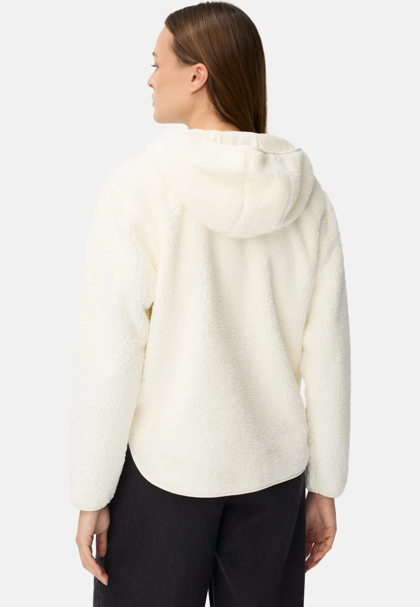 Kapuzenpullover aus Teddyfleece