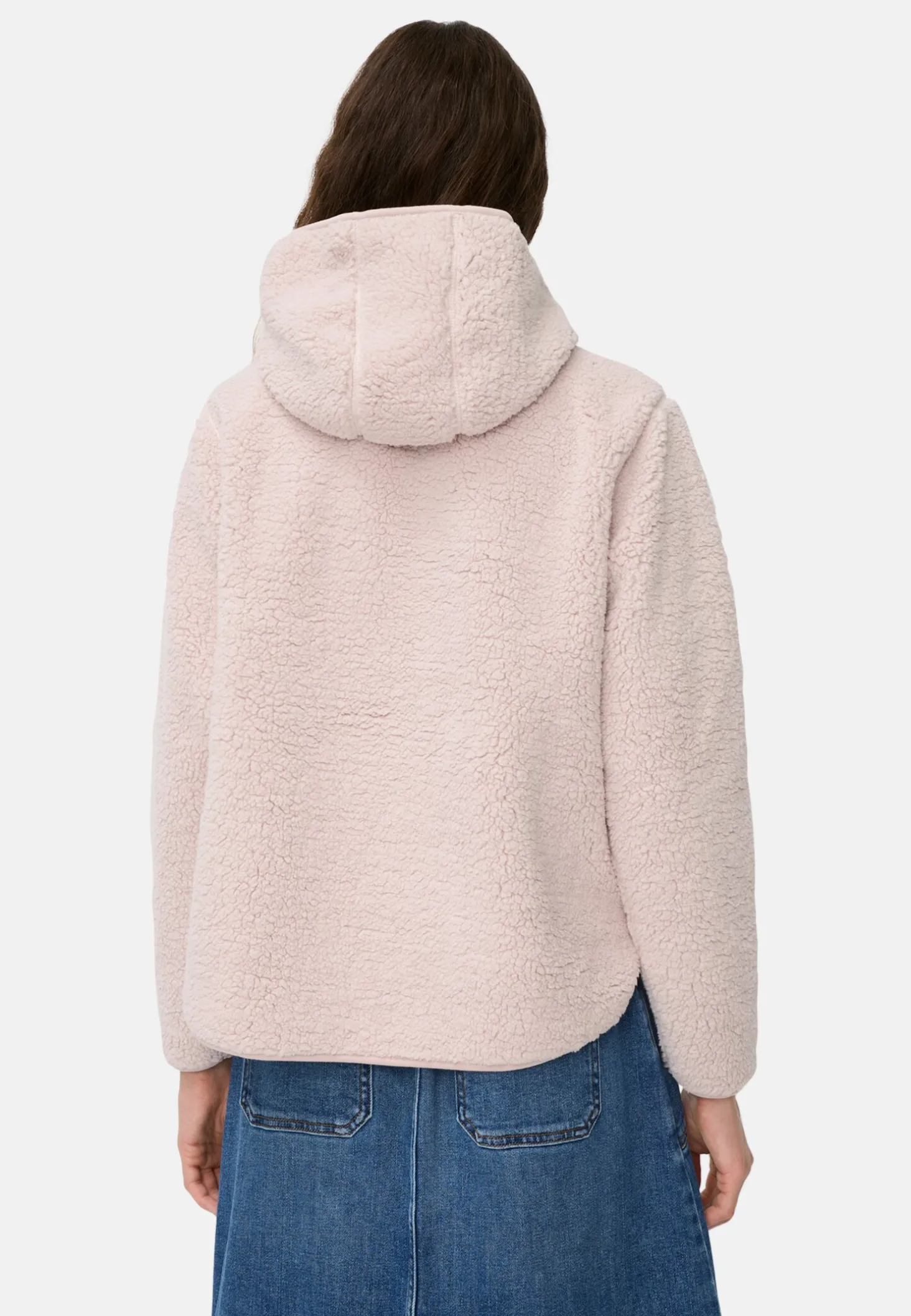 Kapuzenpullover aus Teddyfleece