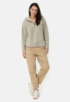 Kapuzenpullover aus Teddyfleece