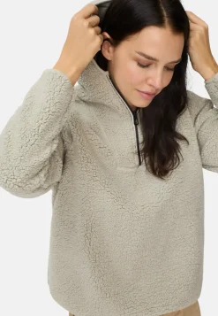 Kapuzenpullover aus Teddyfleece