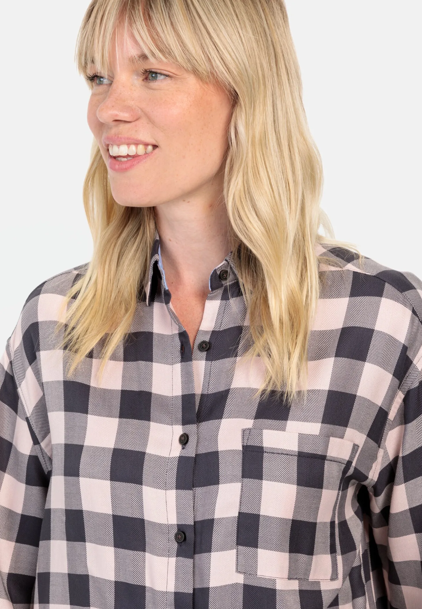 Karobluse aus reiner Viskose