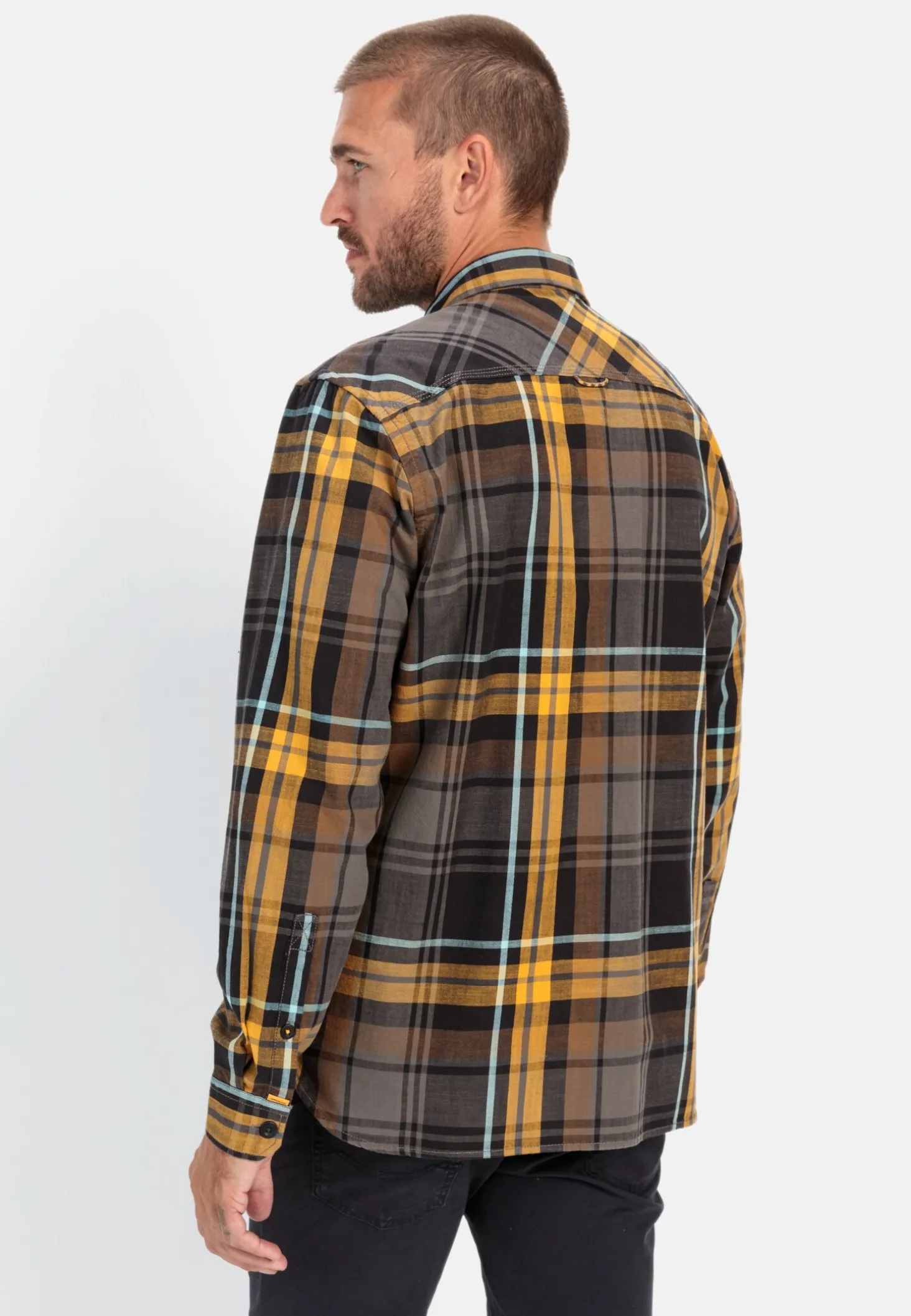 Karohemd im Overshirt-Look