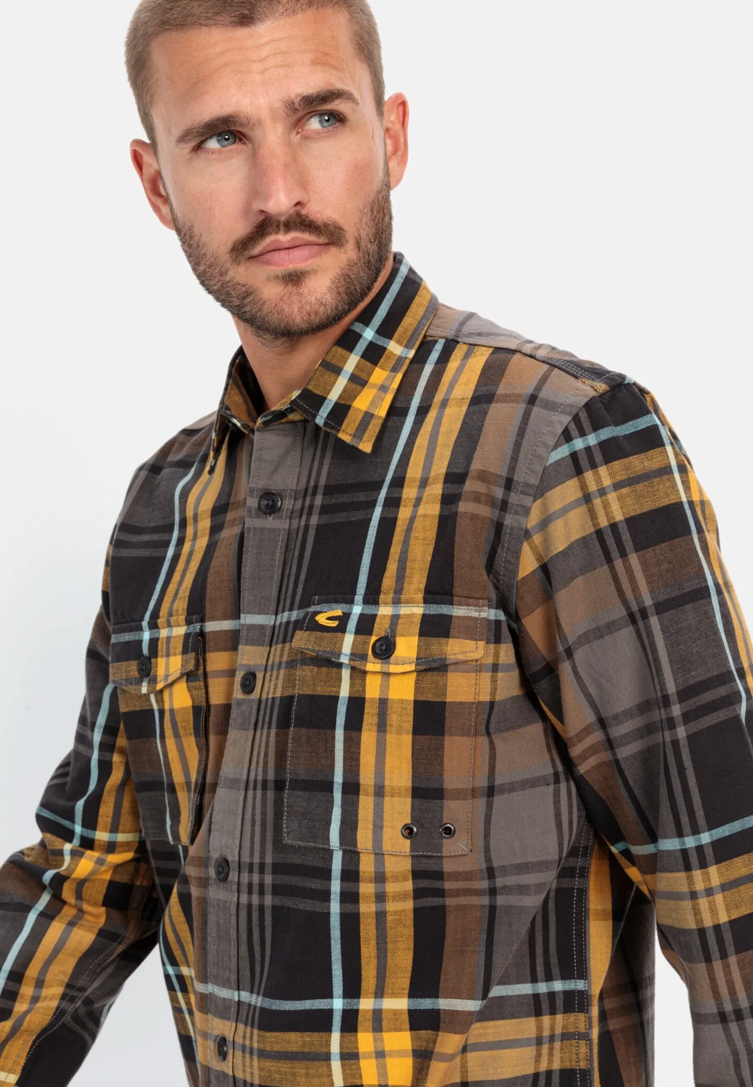 Karohemd im Overshirt-Look
