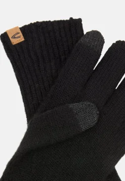 Kaschmirhandschuhe mit Rippenstruktur