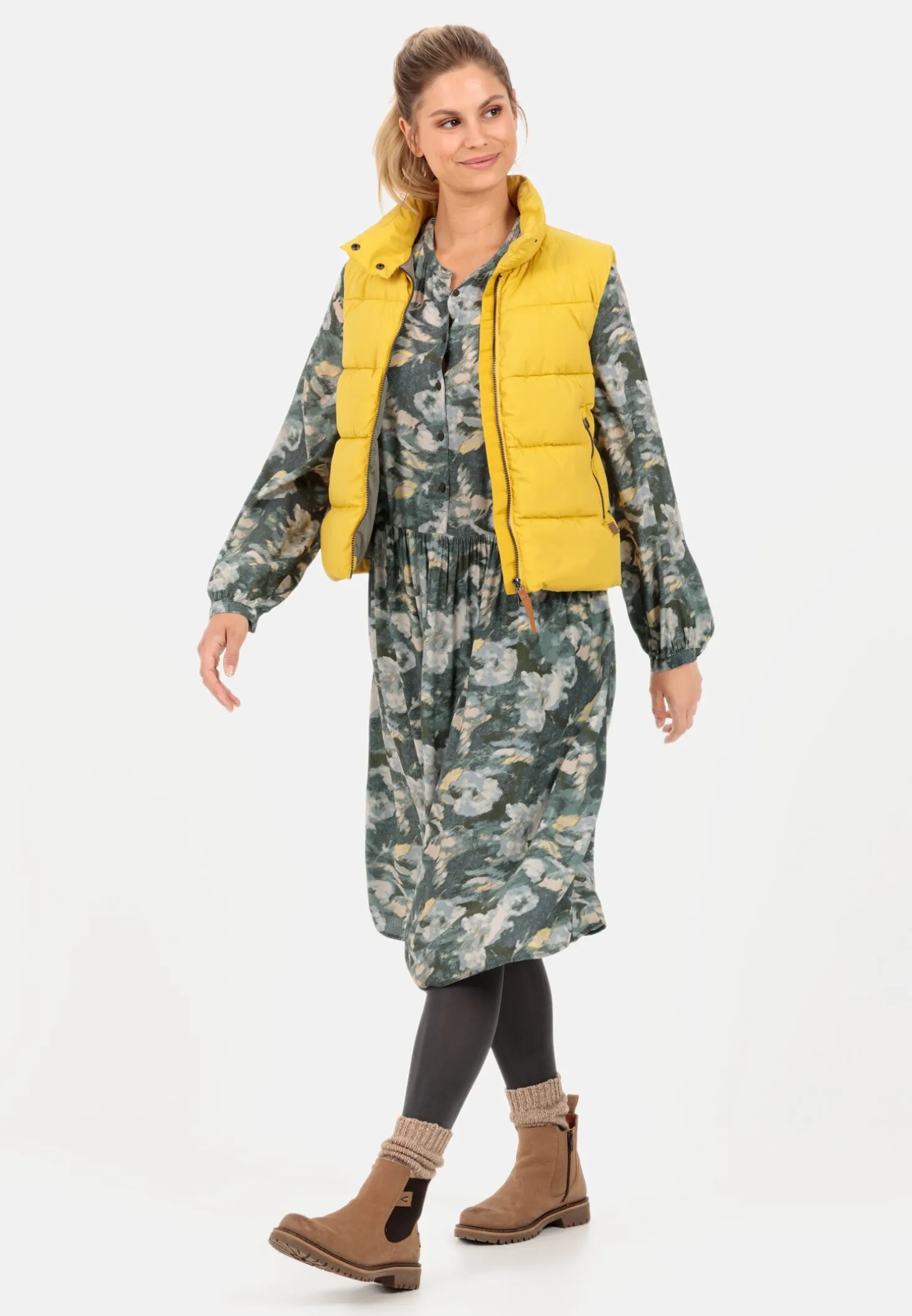 Kleid mit Allover-Print