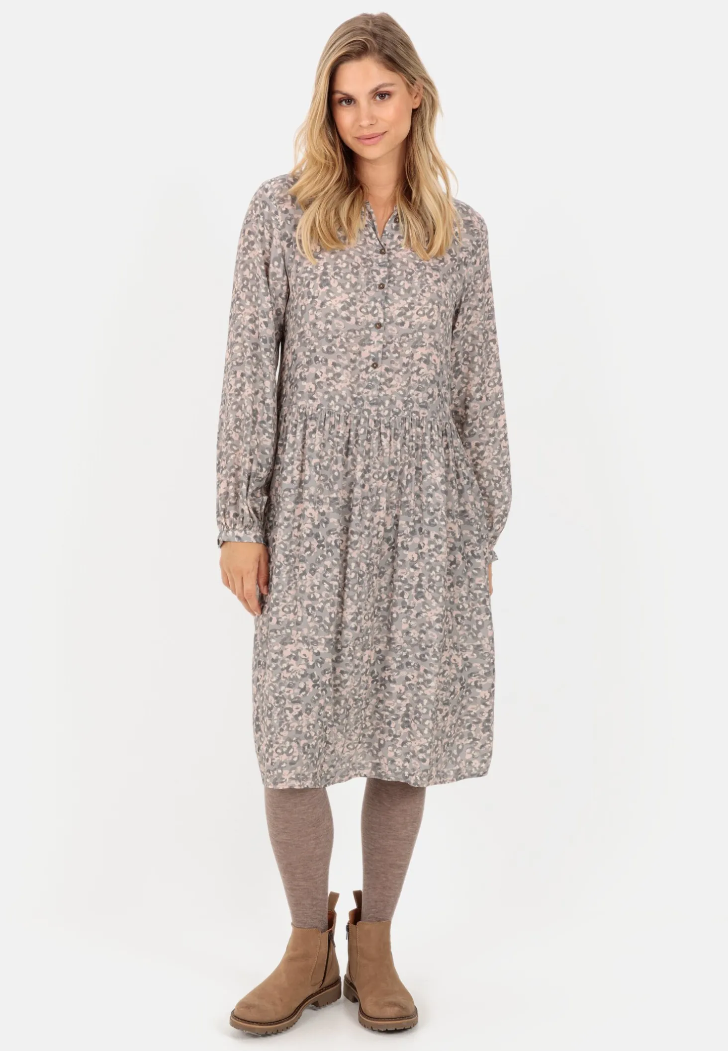Kleid mit Allover-Print