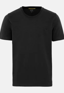 Kurzarm Basic T-Shirt aus reiner Baumwolle