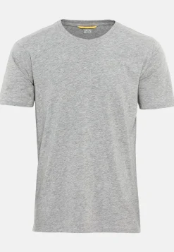 Kurzarm Basic T-Shirt aus reiner Baumwolle