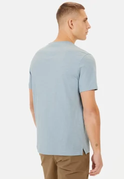 Kurzarm Henley aus Organic Cotton