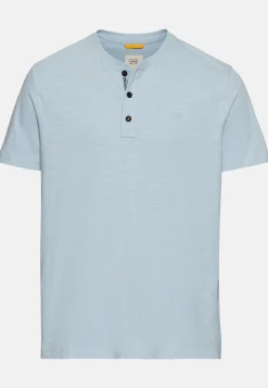 Kurzarm Henley aus Organic Cotton