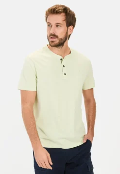 Kurzarm Henley aus Organic Cotton