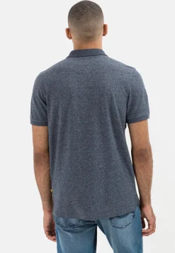Kurzarm Poloshirt aus Baumwollmix