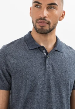 Kurzarm Poloshirt aus Baumwollmix