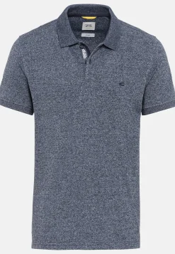 Kurzarm Poloshirt aus Baumwollmix