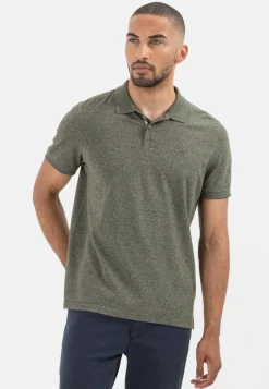 Kurzarm Poloshirt aus Baumwollmix