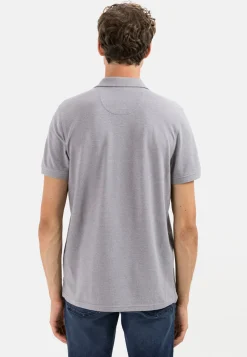 Kurzarm Poloshirt aus Baumwollmix