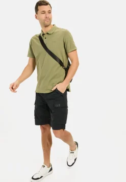 Kurzarm Poloshirt aus Baumwolle