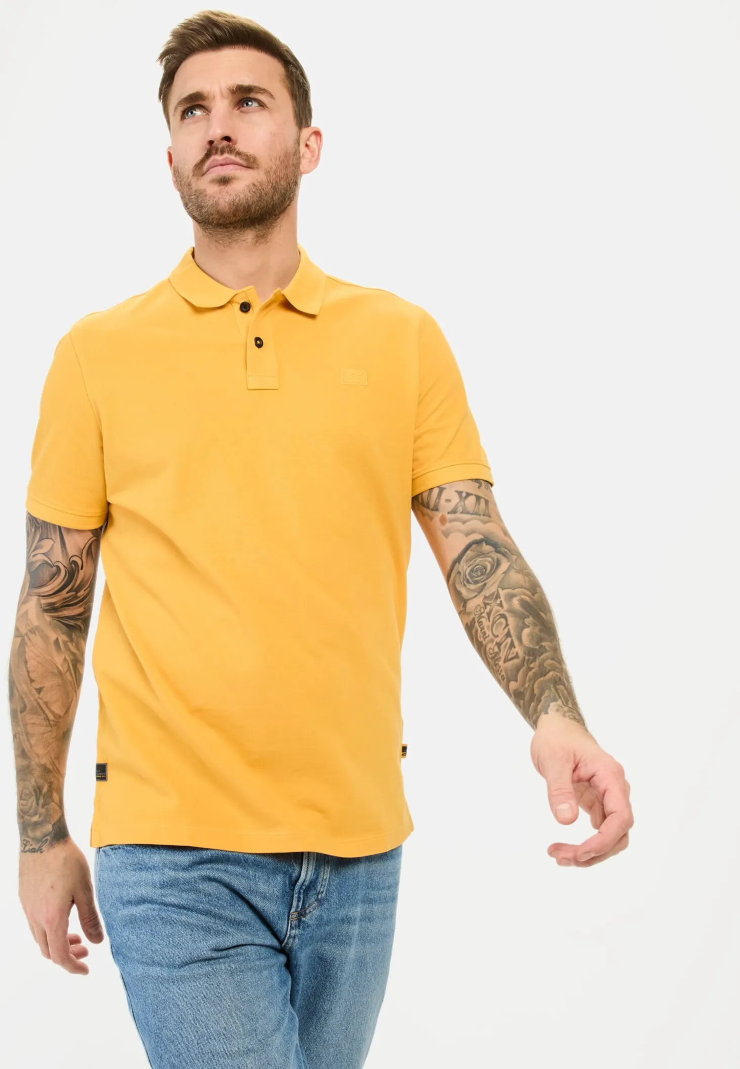 Kurzarm Poloshirt aus Baumwolle
