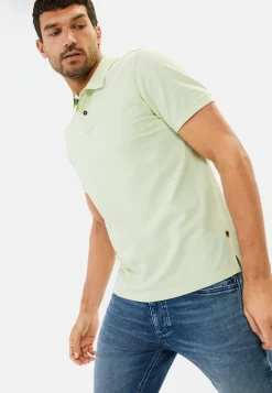 Kurzarm Poloshirt aus Baumwolle