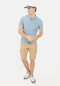 Kurzarm Poloshirt aus Baumwolle