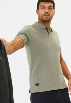 Kurzarm Poloshirt aus einem Baumwollmix