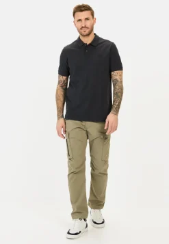 Kurzarm Poloshirt aus einem Baumwollmix