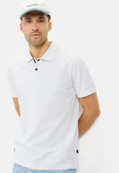 Kurzarm Poloshirt aus einem Baumwollmix