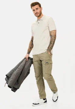 Kurzarm Poloshirt aus einem Baumwollmix