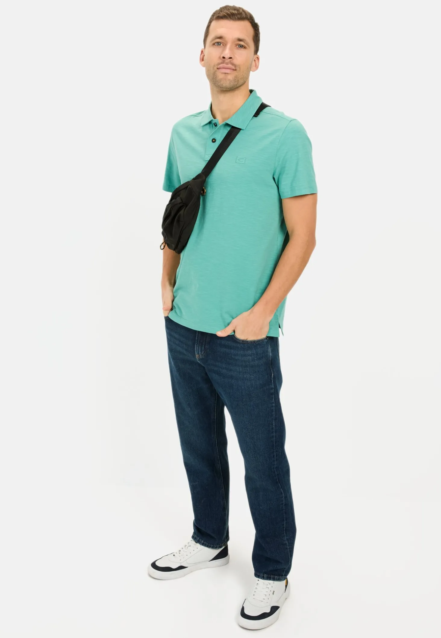 Kurzarm Poloshirt aus Organic Cotton