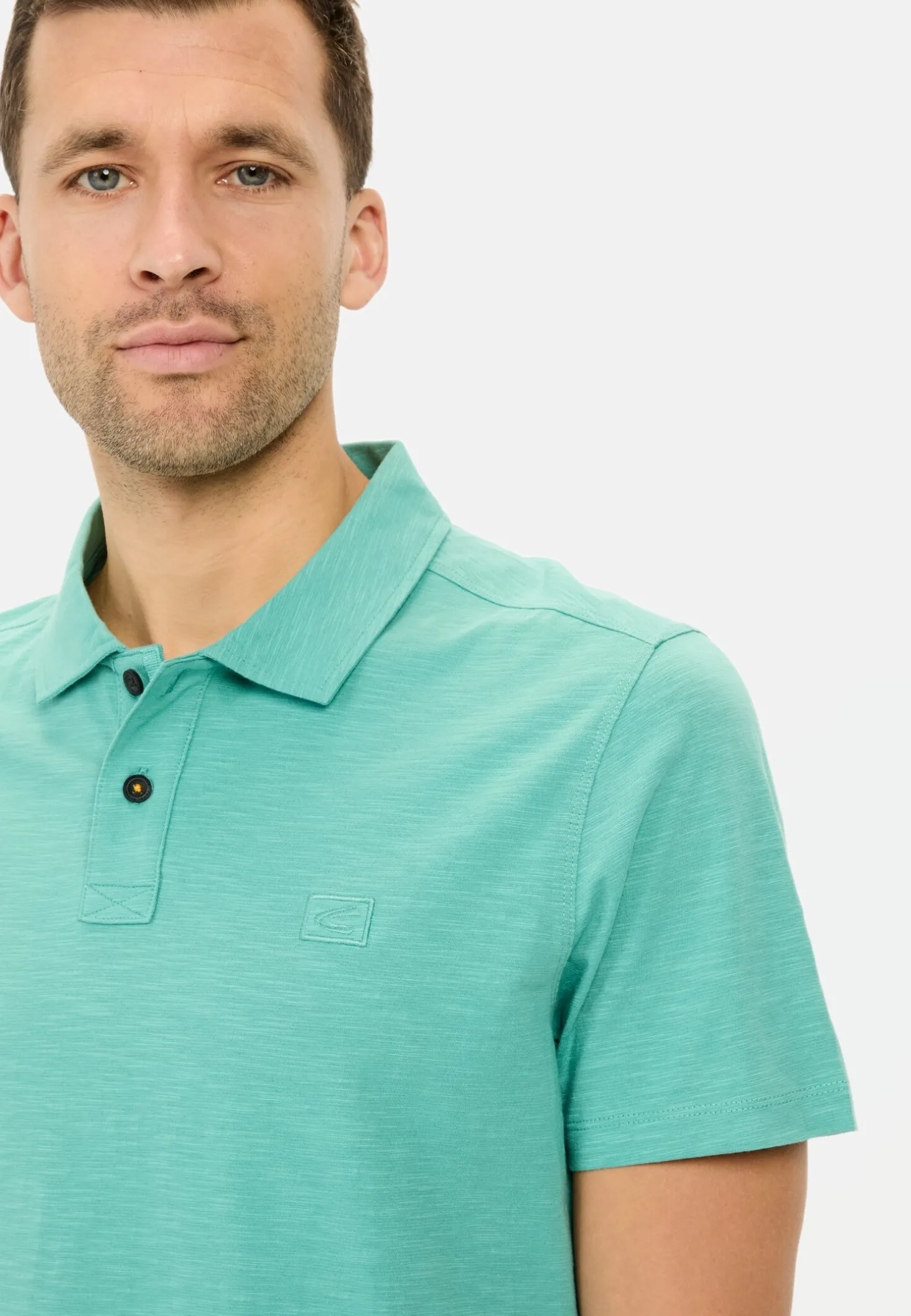 Kurzarm Poloshirt aus Organic Cotton