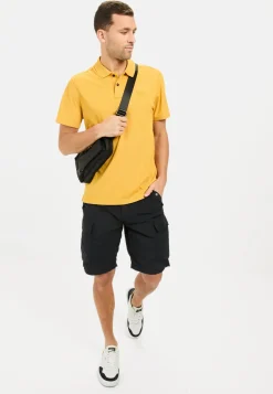 Kurzarm Poloshirt aus reiner Baumwolle