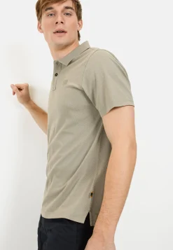 Kurzarm Poloshirt aus reiner Baumwolle