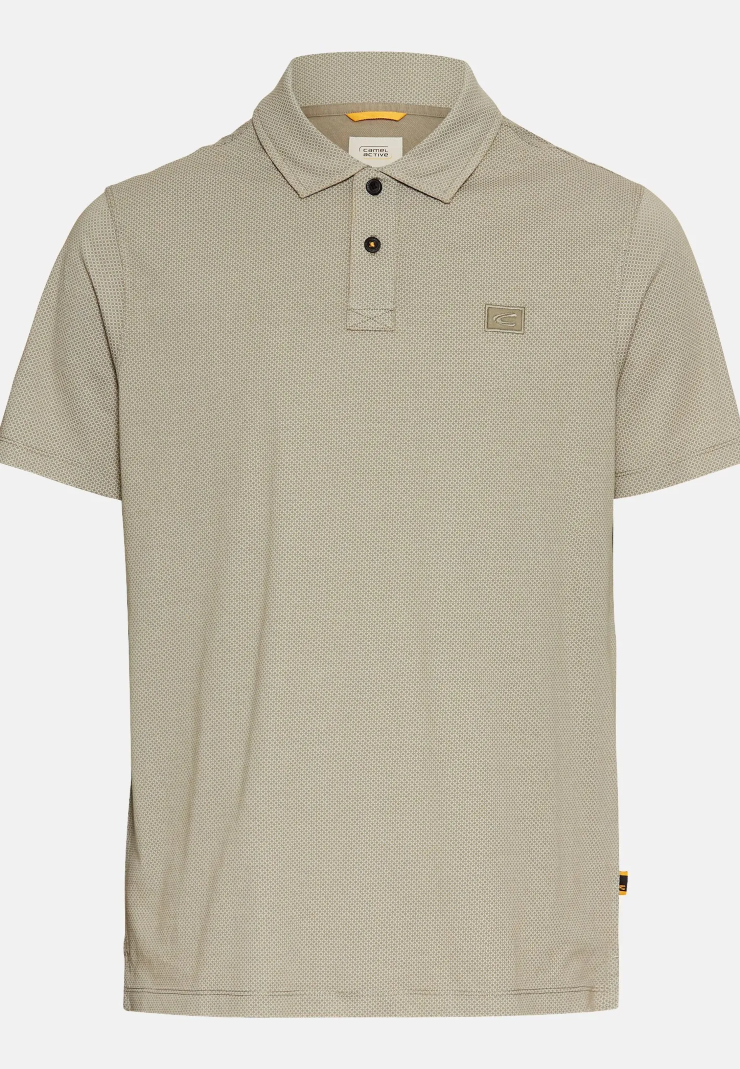 Kurzarm Poloshirt aus reiner Baumwolle