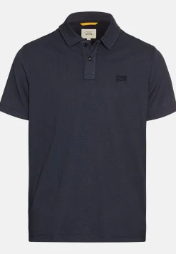 Kurzarm Poloshirt aus reiner Baumwolle